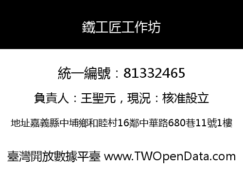 鐵工匠工作坊