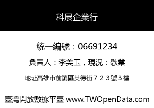 科展企業行