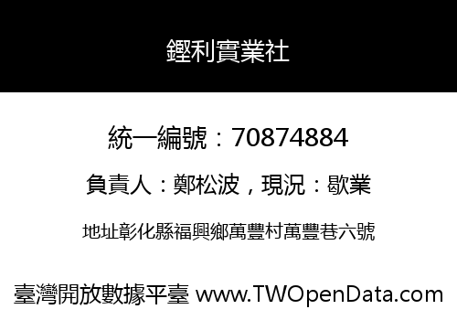 鏗利實業社