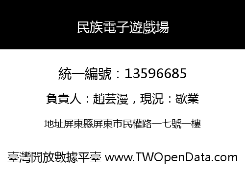 民族電子遊戲場