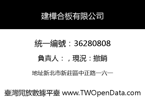 建樺合板有限公司