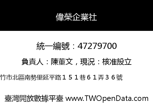 偉榮企業社