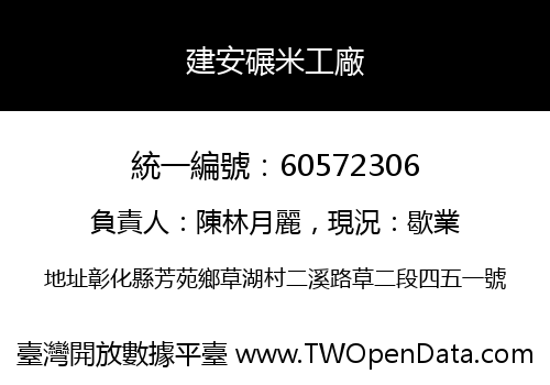 建安碾米工廠