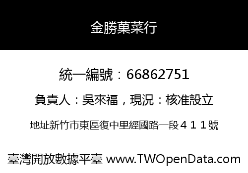 金勝菓菜行