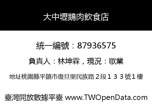 大中壢鵝肉飲食店