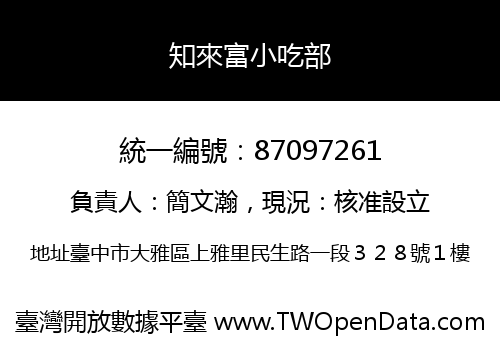 知來富小吃部