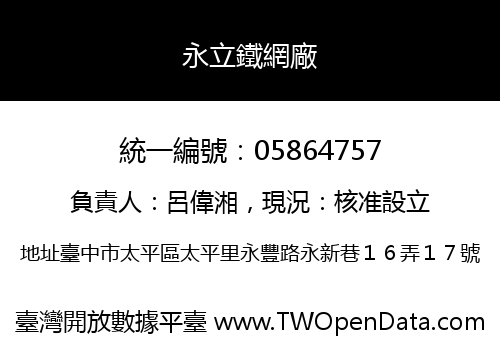 永立鐵網廠
