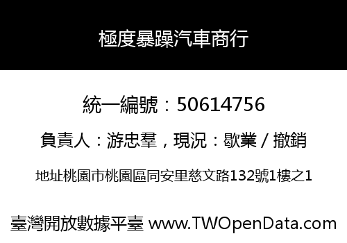 極度暴躁汽車商行