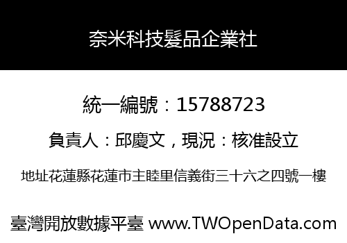 奈米科技髮品企業社