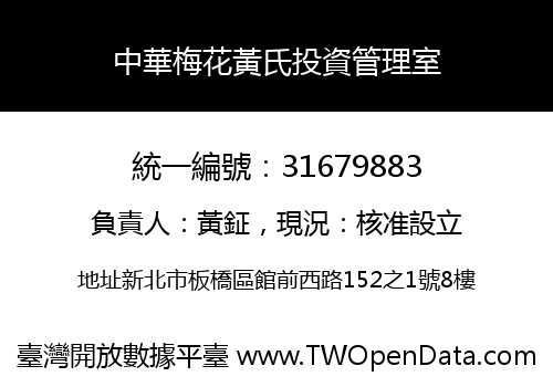 中華梅花黃氏投資管理室