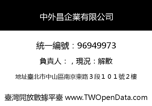 中外昌企業有限公司