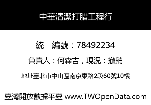 中華清潔打腊工程行