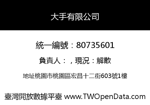大手有限公司