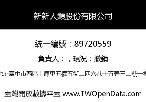 新新人類股份有限公司