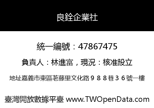 良銓企業社