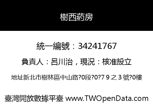 樹西葯房