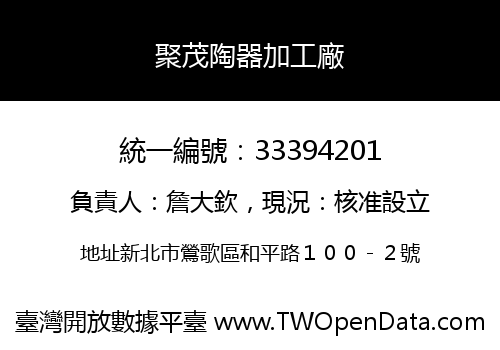 聚茂陶器加工廠