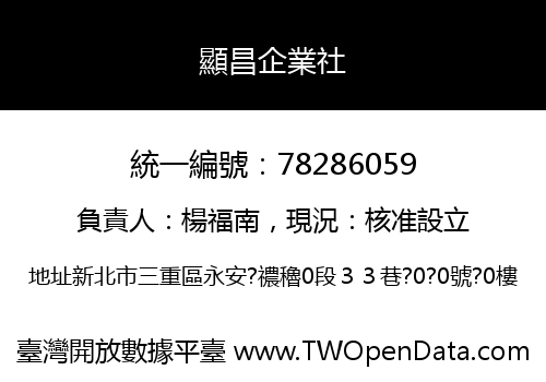顯昌企業社
