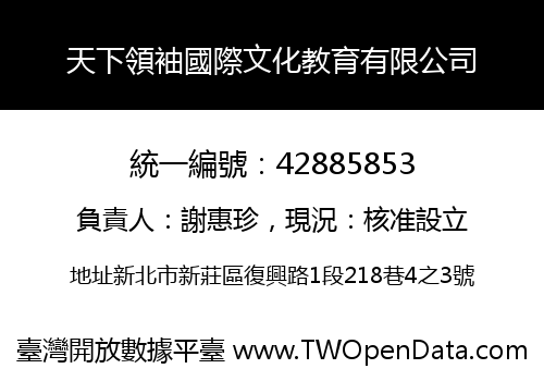 天下領袖國際文化教育有限公司
