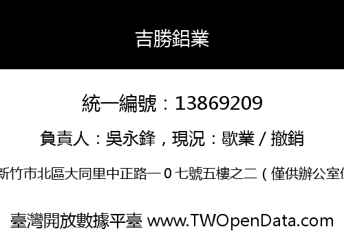 吉勝鋁業