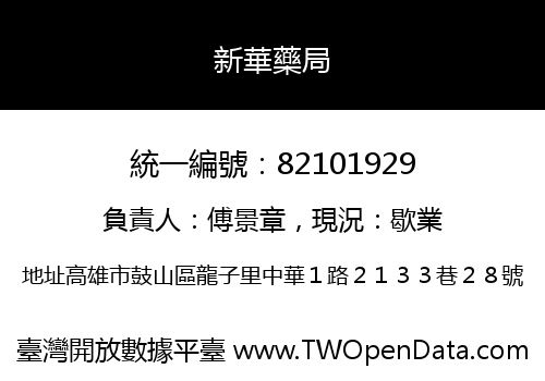 新華藥局