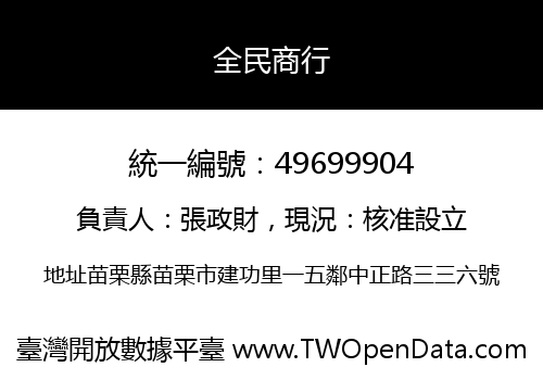 全民商行
