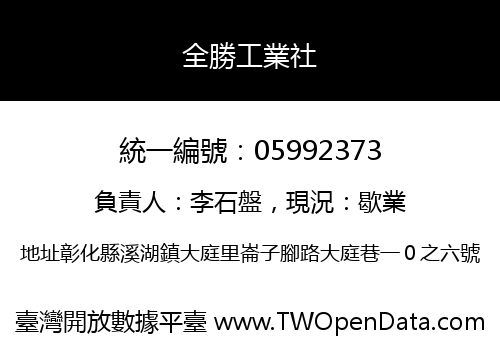全勝工業社