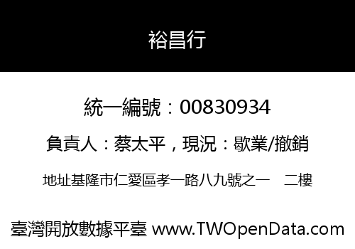 裕昌行