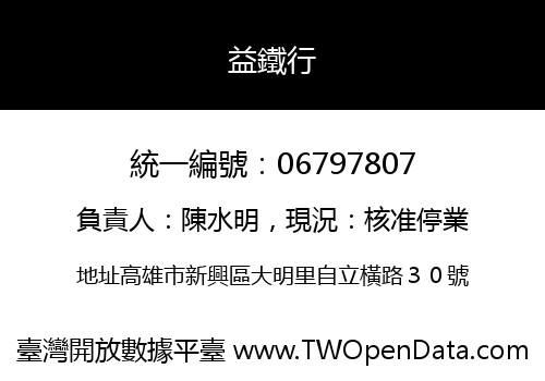 益鐵行