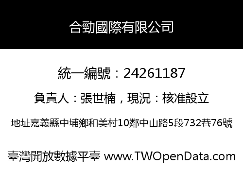 合勁國際有限公司