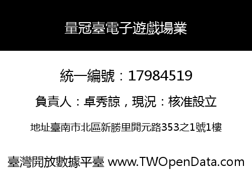 量冠臺電子遊戲場業