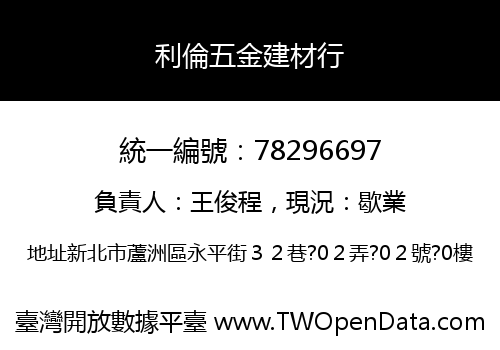 利倫五金建材行