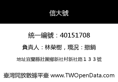 信大號