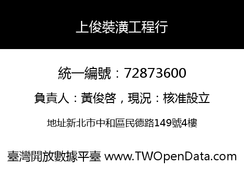上俊裝潢工程行
