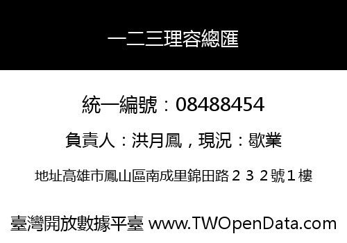 一二三理容總匯