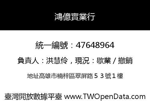 鴻億實業行