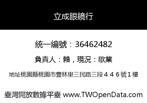 立成眼鏡行