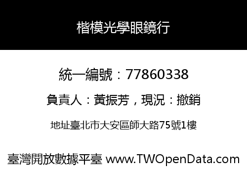 楷模光學眼鏡行