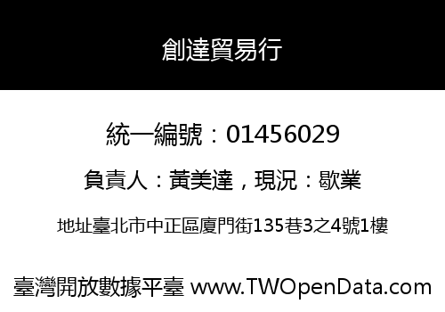 創達貿易行