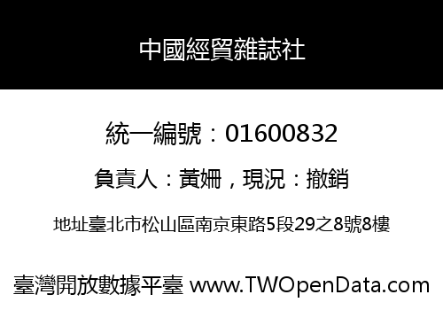 中國經貿雜誌社