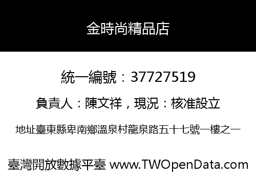 金時尚精品店
