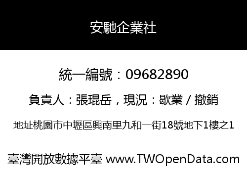 安馳企業社