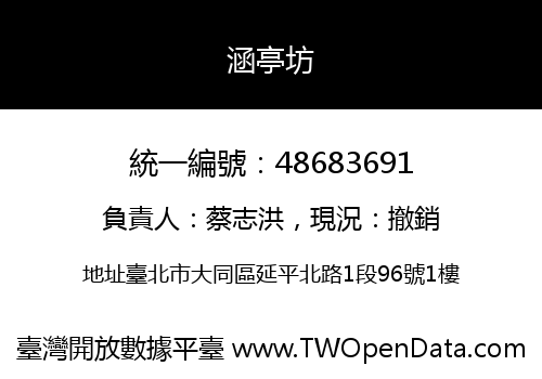 涵亭坊