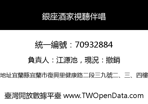 銀座酒家視聽伴唱