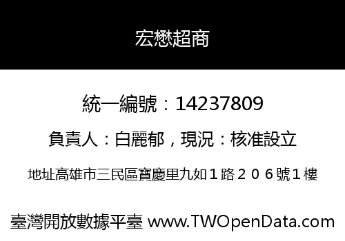 宏懋超商
