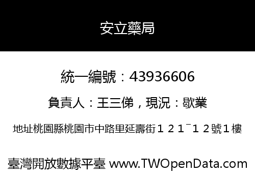 安立藥局