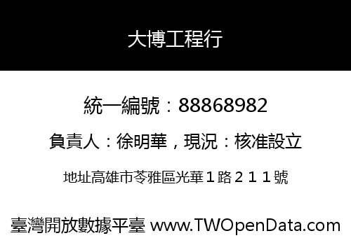 大博工程行