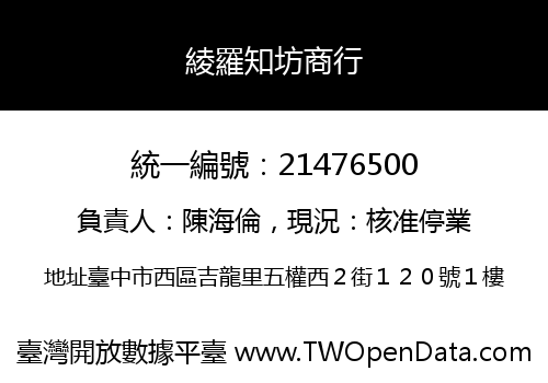 綾羅知坊商行