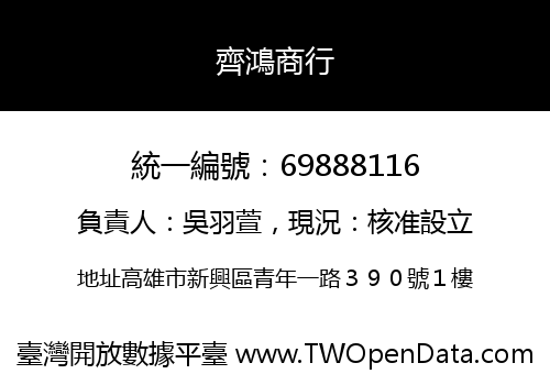 齊鴻商行