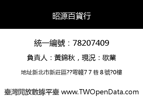 昭源百貨行